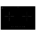 LAGAN Induction hob, plug-in 2 zones/black