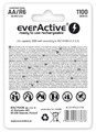 everActive Rechargeeable Battery Infinity Line 1100 mAH 4pcs