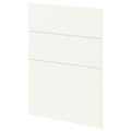 METOD 3 fronts for dishwasher, Vallstena white, 60 cm