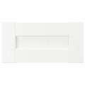 ENKÖPING Drawer front, white wood effect, 40x20 cm