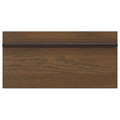 STENSTA Drawer front, dark brown ash veneer, 40x20 cm