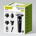 Feel Maestro 5-in-1 USB-C Rechargeable Grooming & Facial Care Set MR-675