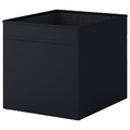DRÖNA Box, black, 33x38x33 cm
