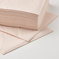 FANTASTISK Paper napkins, pale pink, 33x33 cm, 50 pack