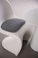 Felt Chair Cushion Balance, light grey