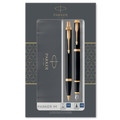 Parker Gift Set IM Black GT - Fountain Pen & Ballpoint Pen