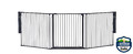 Baby Dan Carl Wide X outdoor safety gate, black