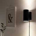 NYMÅNE Wall up/downlighter, wired-in, anthracite