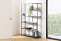 Shelving Unit Seaford XV, black