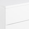 Wall-Mounted Bedside Table Nightstand Avignon, white