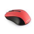 Modecom Wireless Optical Mouse WM9, black-red