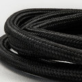 SKAFTET Cord set, nickel-plated textile nickel-plated, 1.4 m