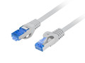 Lanberg Patchcord Cat.6a S/FTP CCA 0.5m, grey