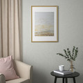 SILVERHÖJDEN Frame, gold-colour, 50x70 cm
