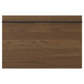 STENSTA Drawer front, dark brown ash veneer, 60x40 cm