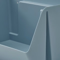 FODERTRÅG Organiser for desk/wall, grey-blue, 25x18x15 cm