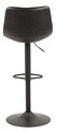 Bar Stool Oregon PU, high, black