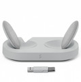 Fractal Design Scape RGB Wireless Gaming Headset, Light Gray