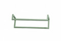 Double Wall-Mounted Towel Rail, green