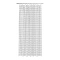 Shower Curtain GoodHome Aetna 180 x 200 cm, white/black