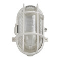 Ceiling Lamp Bulkhead Oval 1 x 60 W E27, white