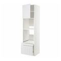 METOD / MAXIMERA Hi cab f ov/combi ov w dr/2 drwrs, white/Stensund white, 60x60x220 cm