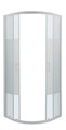 Cooke & Lewis Shower Enclosure Onega 90x90x190cm, white/pattern