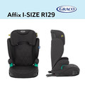 Graco Affix i-Size Car Seat, Iron, 100−150 cm/ 3.5 -12y