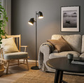 KLÖVING Floor lamp, anthracite
