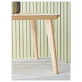 LISABO / ÄLVSTA Table and 4 chairs, ash veneer/rattan white, 140x78 cm