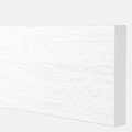 ENKÖPING Drawer front, white wood effect, 60x10 cm