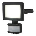 GoodHome Floodlight Lucan, motion sensor, 10 W, black