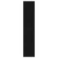 OXBERG Door, black oak effect, 40x192 cm