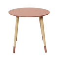 Set of 2 Side Tables Trundle, natual