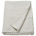 JAKOBSLILJA Bedspread, off-white/anthracite, 230x250 cm