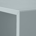 EKET Wall-mounted cabinet combination, multicolour/dark grey, 175x35x210 cm