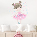 Wall Sticker 50x90cm - Ballerina Pink