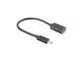 Lanberg Adapter USB TYPE-C (M) AF 3.1 15cm