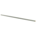 HAVSTORP Rounded deco strip/moulding, light grey, 221 cm