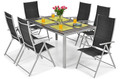 Outdoor Dining Table MODENA 150, black