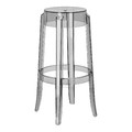 Bar Stool Ghost 75cm, transparent