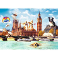 Trefl Jigsaw Puzzle Dogs in London 1000pcs 12+