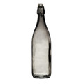 Decorative Glass Bottle 1L, smoked