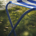 STRANDÖN Folding stool, blue