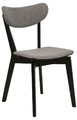 Dining Chair Roxby, grey/black