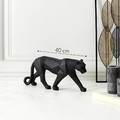Figure Panther Origami 40cm, black
