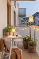 Table Bloom 60cm, in-/outdoor, white