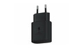 Samsung 25W Travel Adapter Charger EU Plug EP-TA800, w/o cable, black