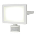 GoodHome Floodlight Lucan, motion sensor, 30 W, white