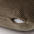 ÅSVEIG Cushion cover, grey-brown, 40x58 cm